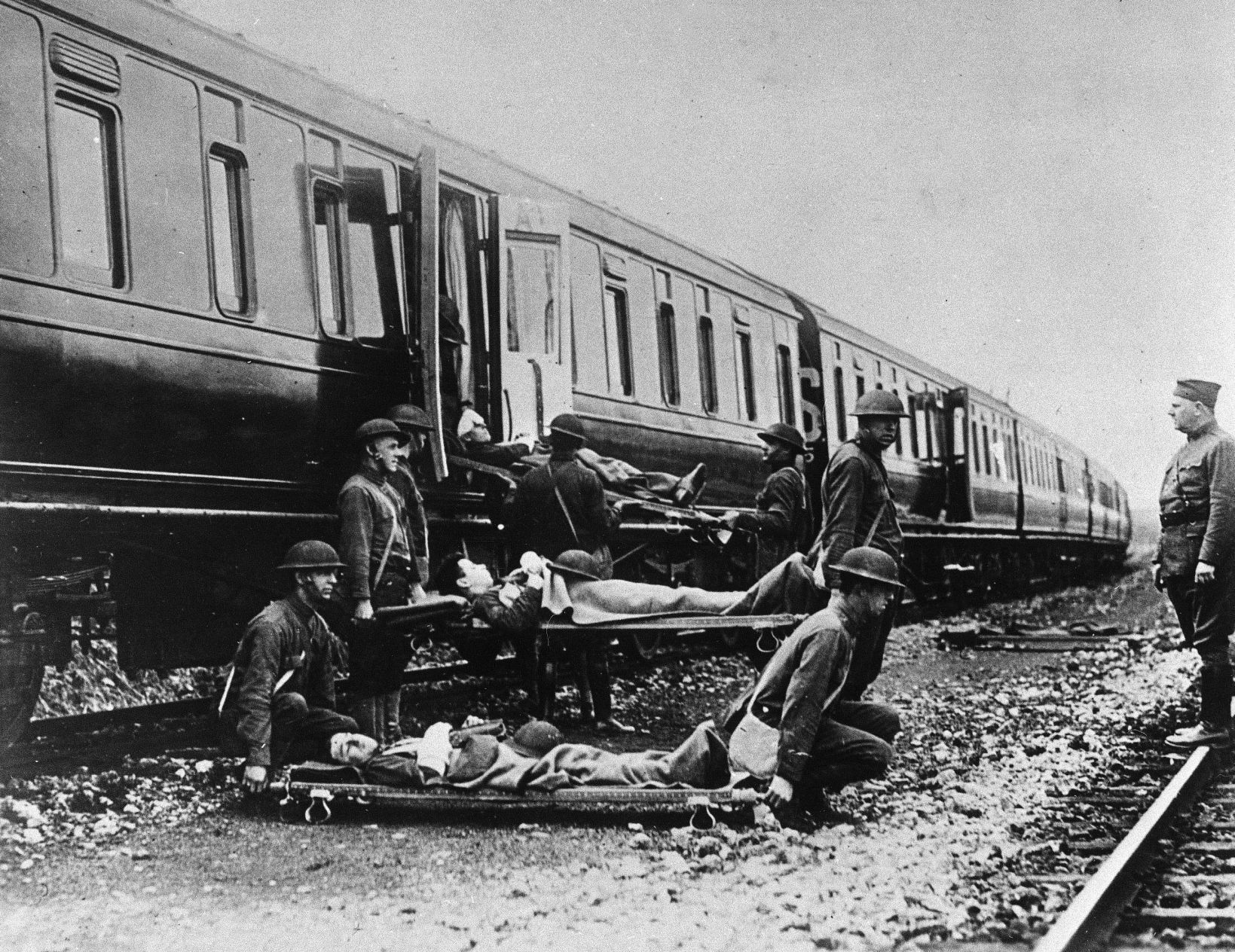 1. At the time of the 1918 pandemic, World War I had been going on for how many years?